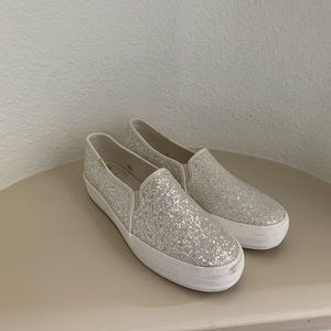 Keds Kate Spade Bridal Triple Decker Glitter